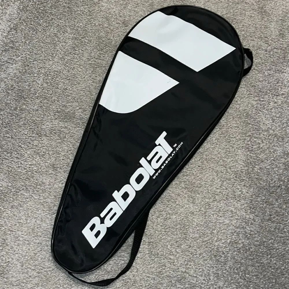 Single Babolat Teamline black Series Tennis shoulder strap Racquet carry bag